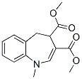 4,5-Dihydro-1-methyl-1H-1-benzazepine-3,4-dicarboxylic acid dimethyl ester Struktur