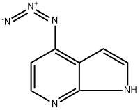 4-Azido-1H-pyrrolo[2,3-b]pyridine Struktur