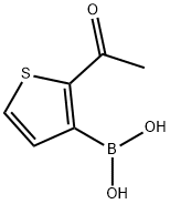 2-Acetyl-3-thienylboronic  acid Struktur