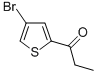 4-Bromo-2-propionylthiophene Struktur