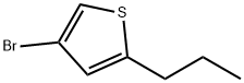 4-Bromo-2-propyl thiophene Struktur