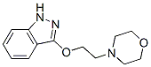 3-(2-Morpholinoethoxy)-1H-indazole Struktur