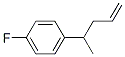 Benzene, 1-fluoro-4-(1-methyl-3-butenyl)- (9CI) Struktur