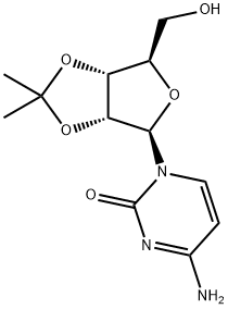 2',3'-O-isopropylidene cytidine Struktur