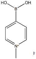 N-METHYL-4-PYRIDINEBORONIC ACID IODIDE Struktur