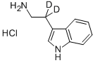 TRYPTAMINE-BETA,BETA-D2 HCL Struktur