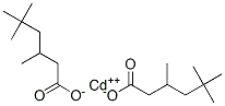 cadmium 3,5,5-trimethylhexanoate Struktur