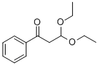 3,3-DIETHOXY-1-PHENYL-1-PROPANONE Struktur