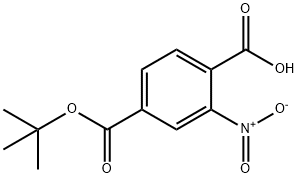 2-NITRO-TEREPHTHALIC ACID 4-TERT-BUTYL ESTER Struktur