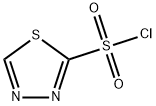 1,3,4-THIADIAZOLE-2-SULFONYL CHLORIDE Struktur