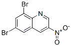 3-Nitro-6,8-dibromoquinoline Struktur