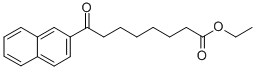 ETHYL 8-(2-NAPHTHYL)-8-OXOOCTANOATE Struktur