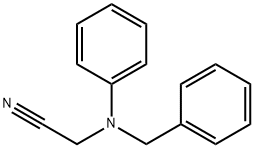 (benzylphenylamino)acetonitrile Struktur