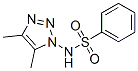 N-(4,5-Dimethyl-1H-1,2,3-triazol-1-yl)benzenesulfonamide Struktur