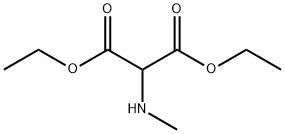 (Methylamino)malonic acid diethyl ester Struktur