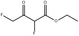 Butanoic acid, 2,4-difluoro-3-oxo-, ethyl ester Struktur