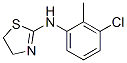 (3-CHLORO-2-METHYL-PHENYL)-(4,5-DIHYDRO-THIAZOL-2-YL)-AMINE Struktur