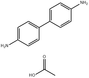 BENZIDINE ACETATE Struktur