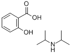 diisopropylamine salicylate Struktur