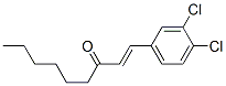 1-(3,4-Dichlorophenyl)-1-nonen-3-one Struktur