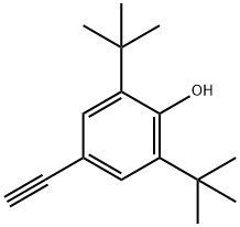 2,6-DI-TERT-BUTYL-4-ETHYNYL-PHENOL Struktur