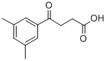 4-(3,5-DIMETHYLPHENYL)-4-OXOBUTYRIC ACID Struktur