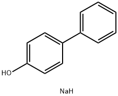 Sodium 4-biphenylol Struktur