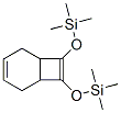 7,8-Bis[(trimethylsilyl)oxy]bicyclo[4.2.0]octa-3,7-diene Struktur