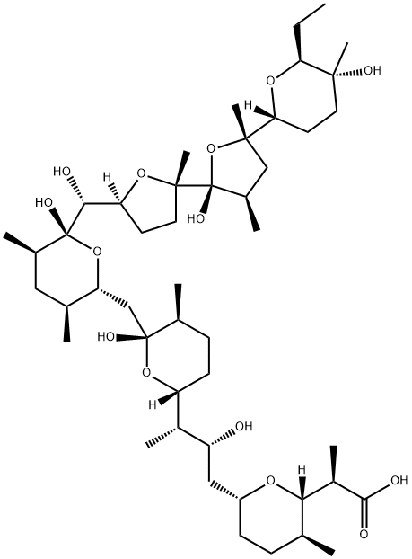 抗生物質(zhì)X-206 化學(xué)構(gòu)造式