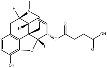 MORPHINE-6-HEMISUCCINATE Struktur