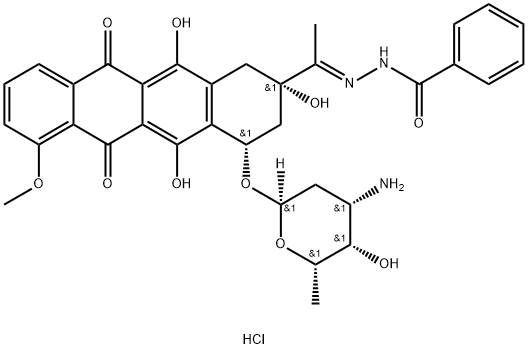 ZORUBICIN HCL Struktur