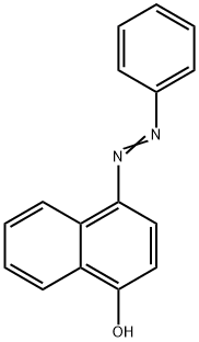 4-(phenylazo)-1-naphthol Struktur