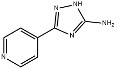 5-(Pyridin-4-yl)-4H-1,2,4-triazol-3-amine Struktur