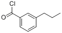 Benzoyl chloride, 3-propyl- (9CI) Struktur