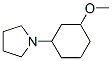 Pyrrolidine, 1-(3-methoxycyclohexyl)- (9CI) Struktur