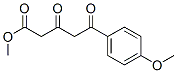 5-(4-Methoxyphenyl)-3,5-dioxovaleric acid methyl ester Struktur