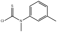 N-Methyl-N-(m-tolyl)thiocarbamoyl chloride Struktur