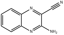 3-AMINO-2-QUINOXALINECARBONITRILE Struktur