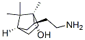 Bicyclo[2.2.1]heptan-2-ol, 2-(2-aminoethyl)-1,7,7-trimethyl-, (1R,2S,4R)- (9CI) Struktur