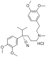 S(-)-VERAPAMIL Struktur