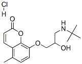 bucumolol hydrochloride Struktur