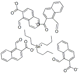 TRIBUTYLTINNAPHTHALATE Struktur