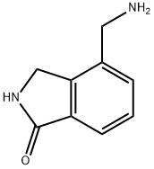 4-(Aminomethyl)-1-isoindolinone Struktur