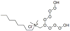 decoxymethyl-dimethyl-octyl-azanium chloride Struktur