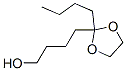 2-Butyl-2-(4-hydroxybutyl)-1,3-dioxolane Struktur