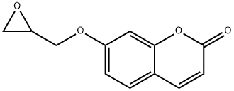 7-glycidoxycoumarin Struktur