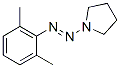 1-((2,6-DIMETHYLPHENYL)DIAZENYL)PYRROLIDINE Struktur