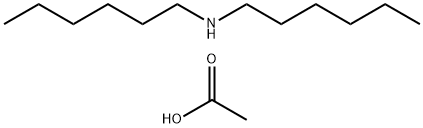 DIHEXYLAMMONIUM ACETATE Structure