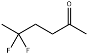 2-Hexanone, 5,5-difluoro- (9CI) Struktur