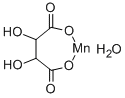 MANGANESE(II) TARTRATE MONOHYDRATE Struktur